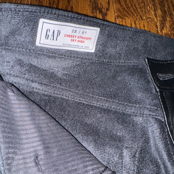 GAP Black Vegan leather jeans - size 28/6 - NWT - Picture 6 of 6